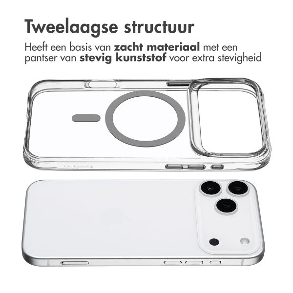 imoshion Rugged Air MagSafe Case Apple iPhone 17 Pro Max - Transparant