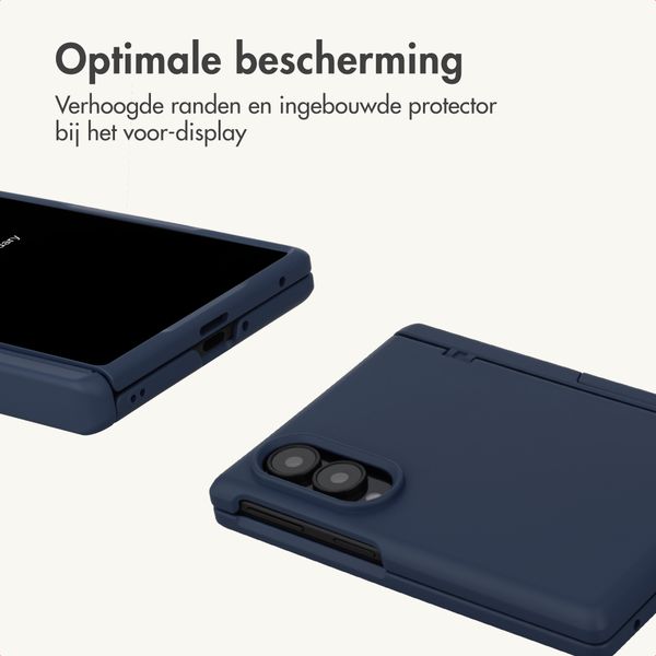 imoshion Color Backcover met Stand Samsung Galaxy Z Fold 8 - Donkerblauw
