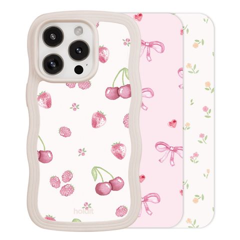 Holdit Print Pack Apple iPhone 14 Pro / 15 Pro / 16 Pro - Pink Breeze