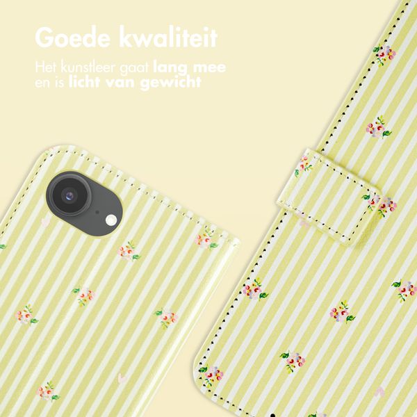 imoshion Design Bookcase Apple iPhone 17e / 16e - Garden Stripes