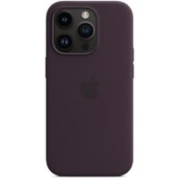 Apple Silicone Back Cover with MagSafe Apple iPhone 14 Pro - Elderberry