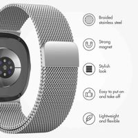 imoshion Milanese magnetic band Samsung Galaxy Watch 9 (40/44mm) / Watch 8 (40/44mm) / Classic (46mm) - Silver