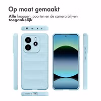 imoshion EasyGrip Backcover Xiaomi Redmi Note 14 (5G) - Lichtblauw