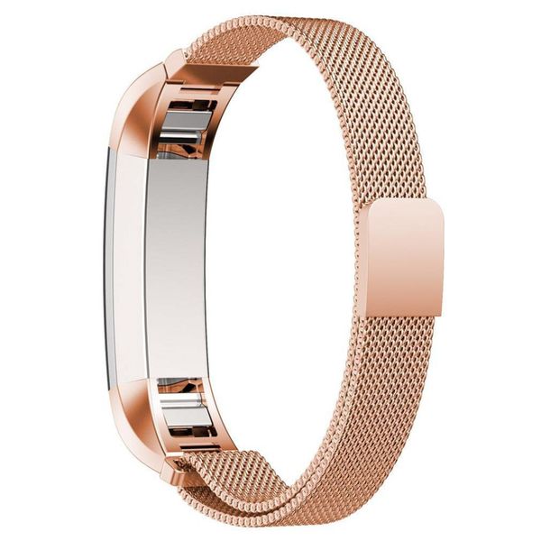 imoshion Milanees Watch bandje Fitbit Alta (HR) - Rosé Goud