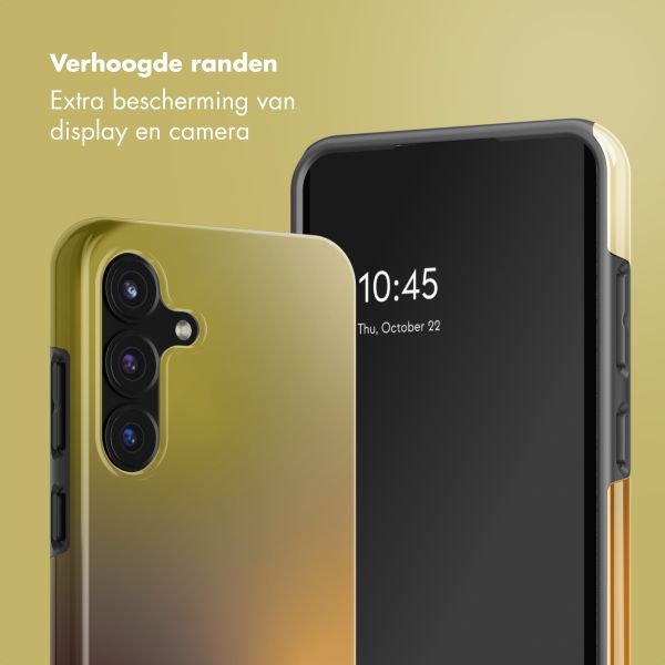 Selencia Vivid Backcover Samsung Galaxy S25 FE - Gradient Olive Dust