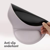 imoshion Ergonomische muismat - Muismat met polssteun - 30 x 25 cm - Grijs