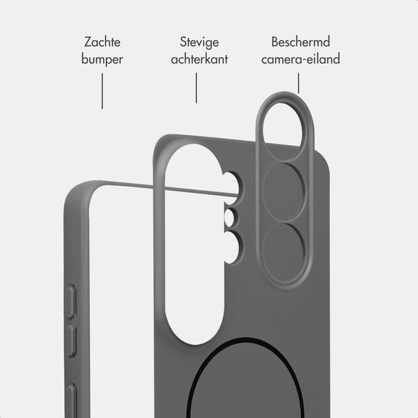 Accezz Grip Backcover met MagSafe Samsung Galaxy S26 Ultra - Grijs