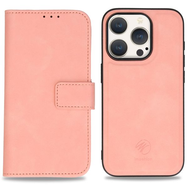 imoshion Uitneembare 2-in-1 Luxe Bookcase iPhone 15 Pro - Roze