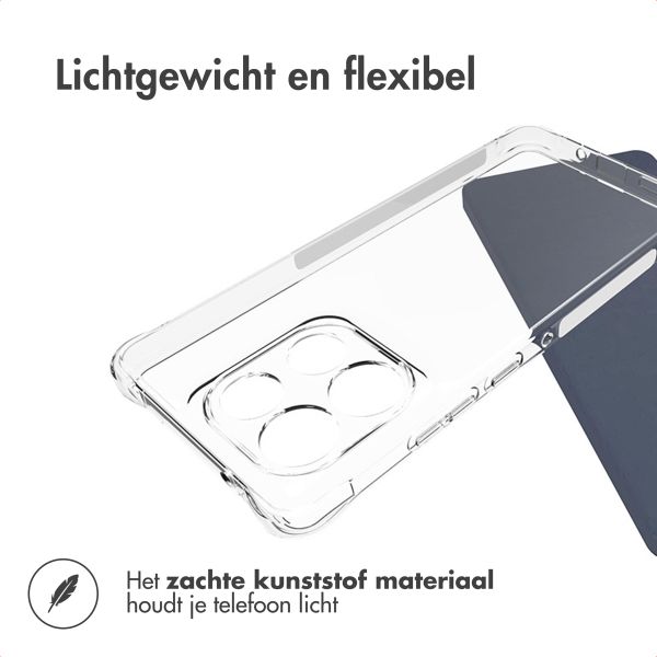 imoshion Shockproof Case Motorola Moto G86 Power - Transparant