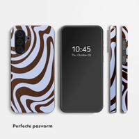 Selencia Vivid Backcover Samsung Galaxy A37 (5G) - Dream Swirl Chocolate