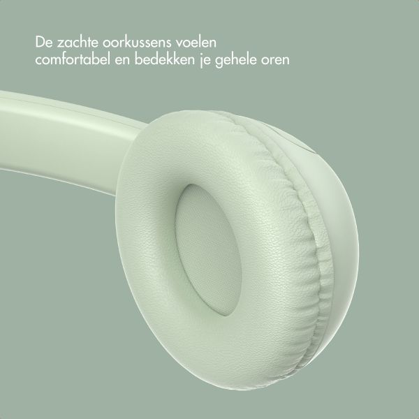 imoshion Kinderkoptelefoon met Draad - AUX kabel - Decibelbegrenzer - Mint Green