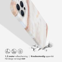 Selencia Aurora Fashion Backcover Apple iPhone 15 Pro Max - Powder White Marble