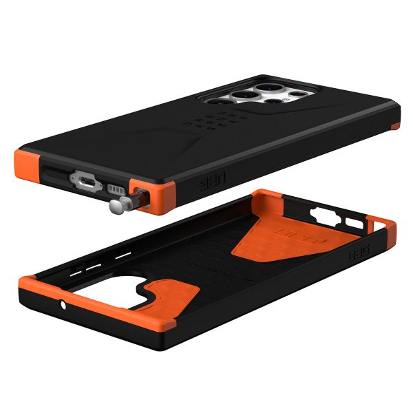 UAG Civilian Backcover Samsung Galaxy S23 Ultra - Black