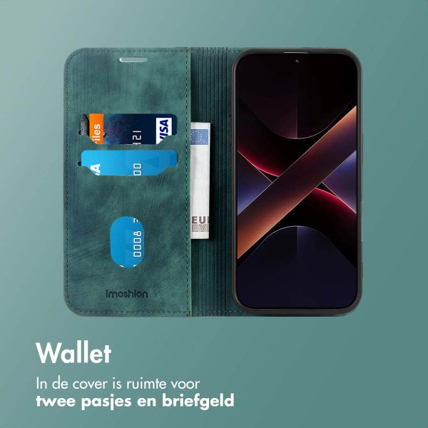 imoshion Slim Bookcase Xiaomi Poco X7 - Groen