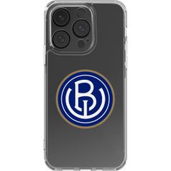 Clear Backcover Apple iPhone 16 Pro - ASV Blauw-Wit