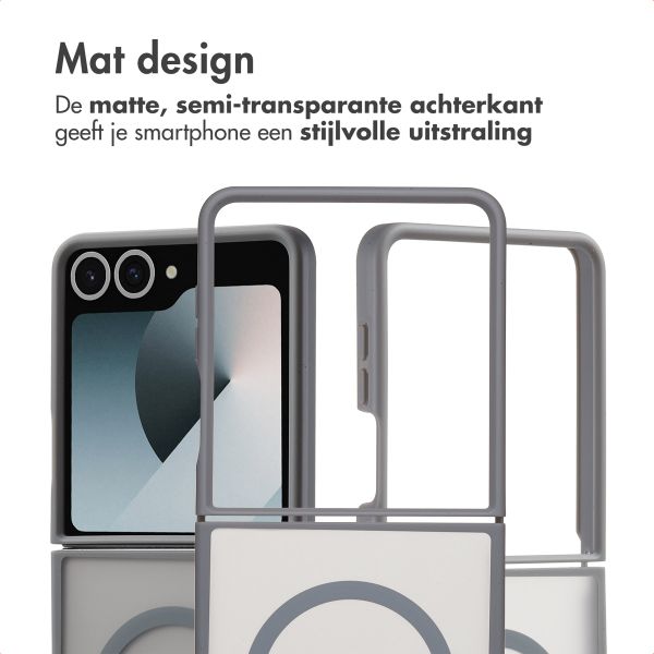 imoshion Color Guard Backcover met MagSafe Samsung Galaxy Z Flip 7 - Grijs