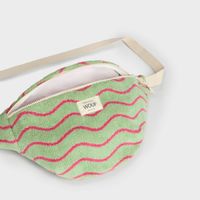 Wouf Terry XL Waist Bag - Crossbody Bag - Heuptasje dames - Wavy