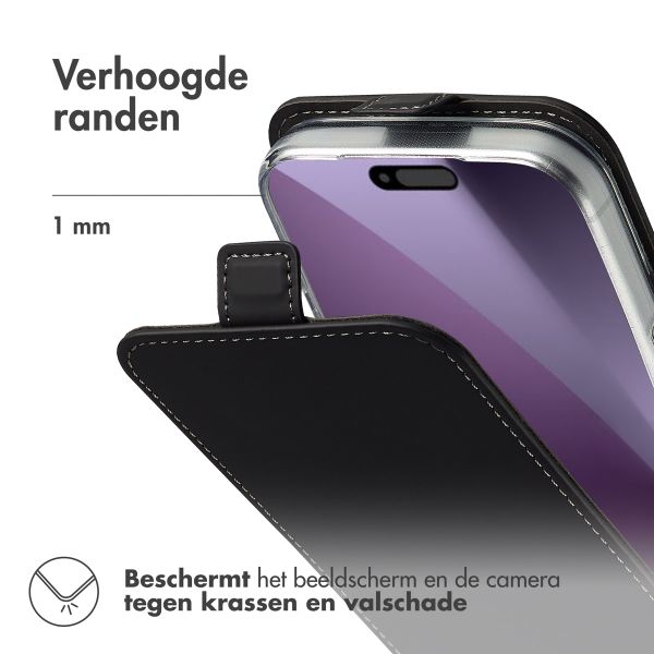 Accezz Flipcase Apple iPhone 17 Pro Max - Zwart