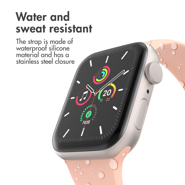 imoshion Silicone⁺ Strap Apple Watch | 38/40/41/42 mm - Size S/M - Vintage Rose