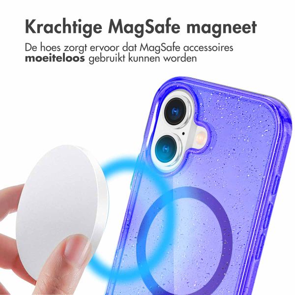 imoshion Sparkle Backcover met MagSafe Apple iPhone 17 - Paars