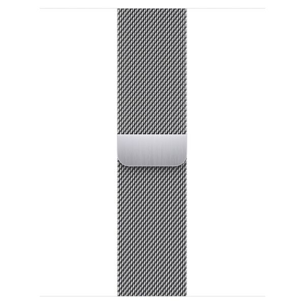 Apple Milanese Loop Band Apple Watch Series 1 t/m 9 / SE (38/40/41 mm) | Series 10 (42 mm) - Silver