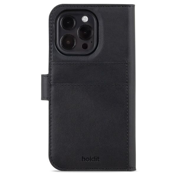 Holdit Wallet Case Magnet Plus iPhone 15 Pro - Zwart