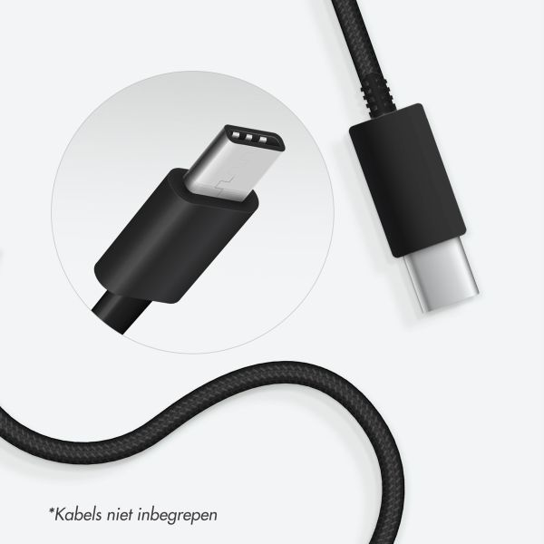 imoshion Wall Charger 65 Watt | 2x USB-C + 1x USB-A - Zwart