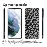 imoshion Design hoesje Samsung Galaxy S21 Plus - Leopard Transparent