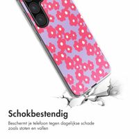 imoshion Design hoesje Samsung Galaxy S24 FE - Dusty Rose Blossoms