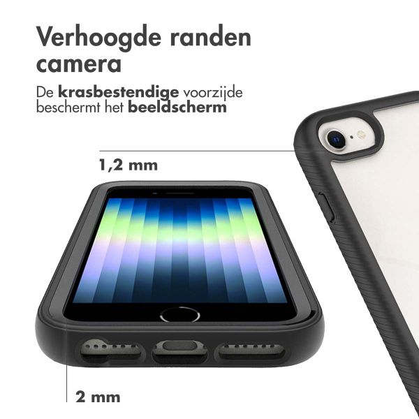 imoshion 360° Full Protective Case Apple iPhone SE (2022 / 2020) / 8 / 7 / 6(s) - Zwart