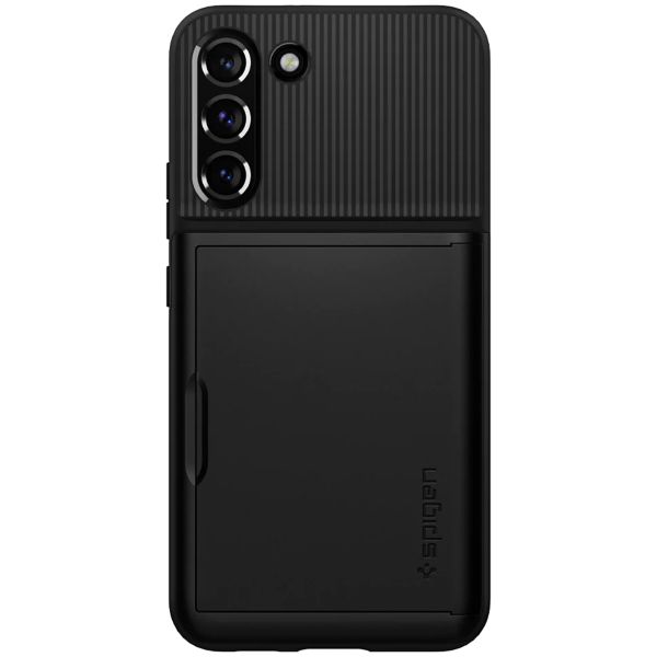 Spigen Slim Armor CS Backcover Samsung Galaxy S22 Plus - Zwart