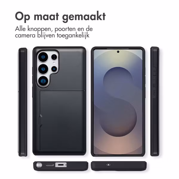 imoshion Backcover met pasjeshouder Samsung Galaxy S25 Ultra - Zwart