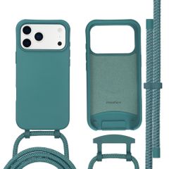 imoshion Color Backcover met afneembaar koord met MagSafe Apple iPhone 17 Pro - Donkergroen