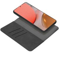 imoshion Uitneembare 2-in-1 Luxe Bookcase Samsung Galaxy A72 - Zwart
