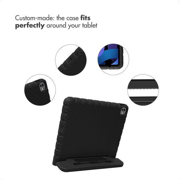 imoshion Kids-Proof Back Cover with Handle Apple iPad Air 13 inch (2026) M4 / (2025) M3 / (2024) M2 - Black