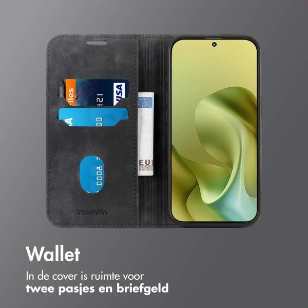 imoshion Slim Bookcase Motorola Moto G86 - Zwart