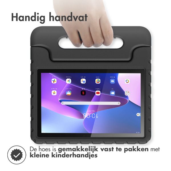 imoshion Kidsproof Backcover met handvat Lenovo Tab M10 (3rd gen) - Zwart