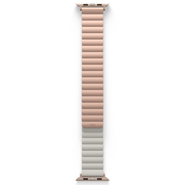 Uniq Revix dubbelzijdig bandje Apple Watch Series 1 t/m 10 / SE / Ultra (2) (44/45/46/49 mm) - Pink/Beige