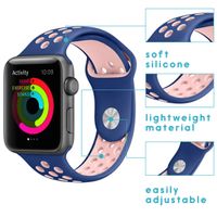 imoshion Siliconen sport bandje Apple Watch Series 1-10 / SE / Ultra (2) - 42/44/45/46/49 mm