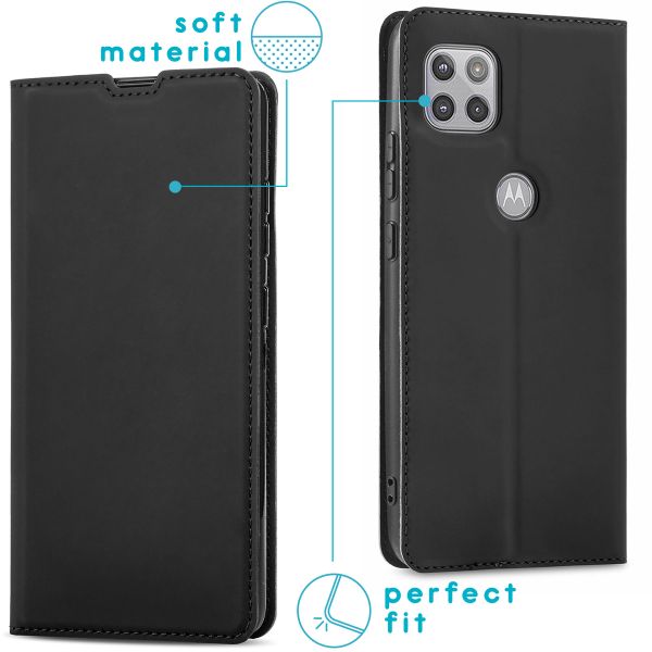 imoshion Slim Folio Bookcase Motorola Moto G 5G - Zwart