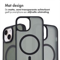 imoshion Color Guard Backcover met MagSafe Apple iPhone 15 - Zwart