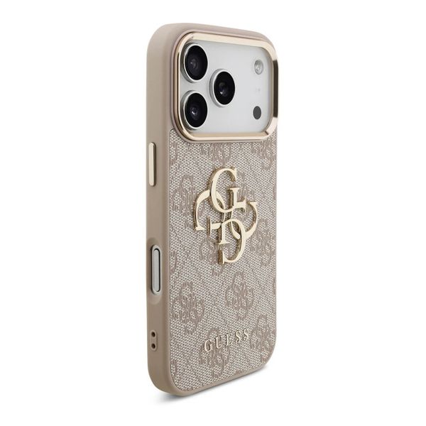 Guess 4G Metal Logo Backcover Apple iPhone 18 Pro / 17 Pro - Pink