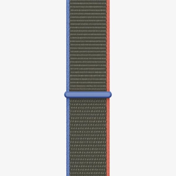 Apple Sport Loop band Apple Watch Series 1 t/m 9 / SE (38/40/41 mm) | Series 10 / 11 (42 mm) - Olive