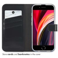 Selencia Genuine Leather Book Case Apple iPhone 17e / 16e - Black