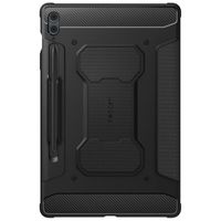 Spigen Rugged Armor Pro Bookcase Samsung Galaxy Tab S9 FE Plus - Black