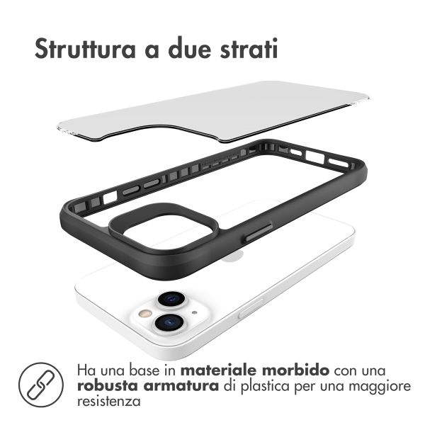 imoshion Rugged Hybrid Case Apple iPhone 14 - Zwart