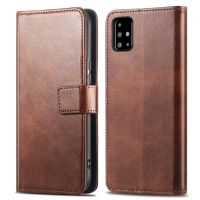 imoshion Luxe Bookcase Samsung Galaxy A71 - Donkerbruin