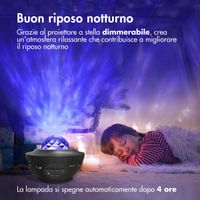 imoshion Sterrenprojector - Sterrenhemel - 10 lichtstanden - Zwart