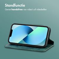 imoshion Slim Bookcase Apple iPhone 14 / 13 - Groen