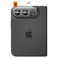 Spigen Optik Pro EZ Fit Lens Protector 2-pack Apple iPhone Duo - White